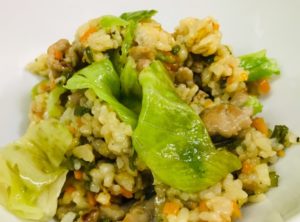 豚コマレタス炒飯